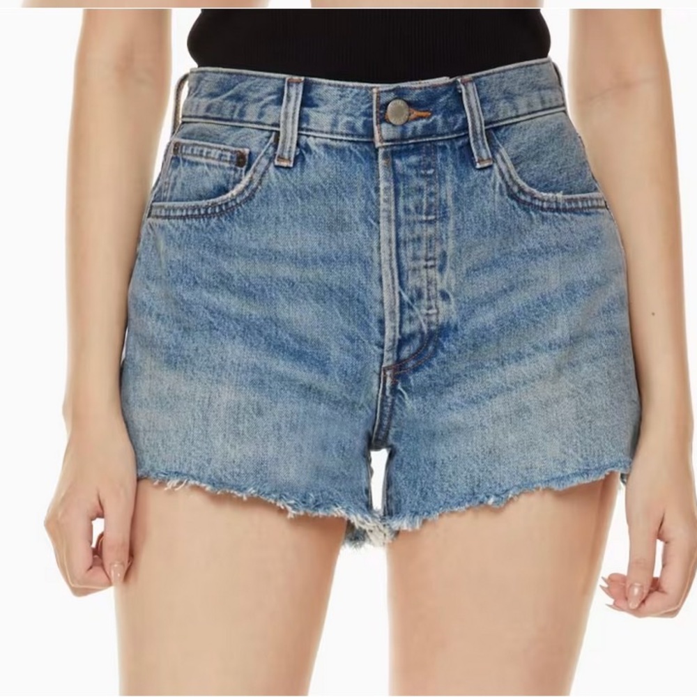 Denim Forum - The Ex Boyfriend Hi Rise Denim Short - EUC (23)
